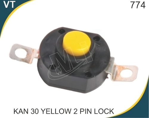 Tick Tock Kan 30 2 Pin Yellow