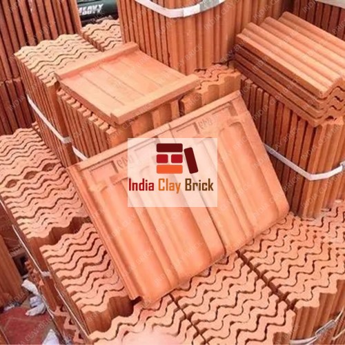 Clay Roof Tiles Mangalore - Color: Reds / Pinks