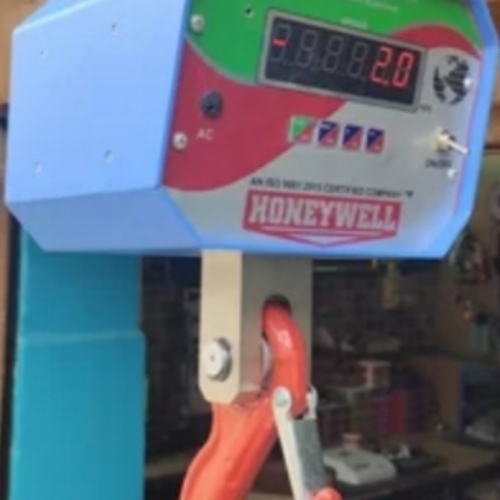 Crain weighing machine