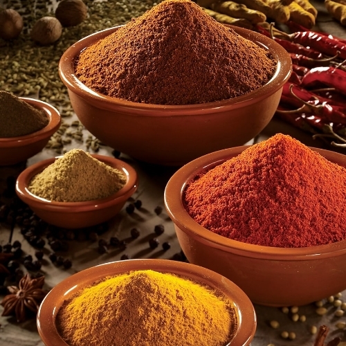 Ground spices 