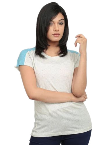 Ladies Round Neck T Shirt