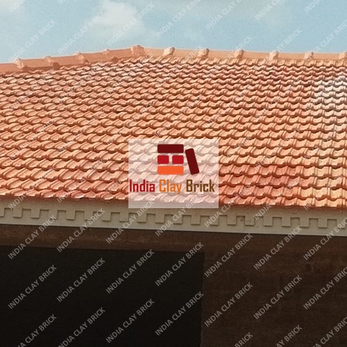 Traditional Mangalore Clay Roof Tiles - Color: Reds / Pinks