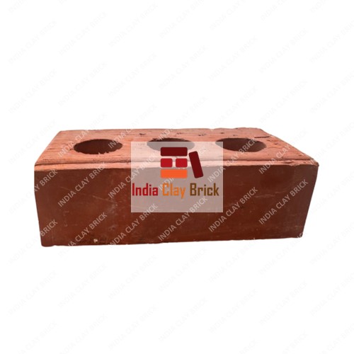 3 Hole Wire Cut Bricks - Color: Red