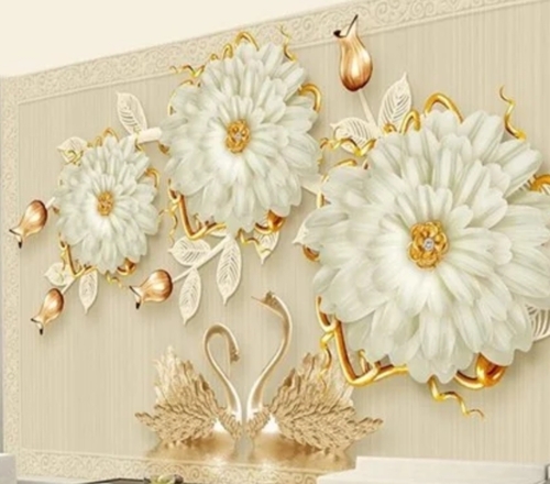 Designer Waterproof Pvc Wallpaper