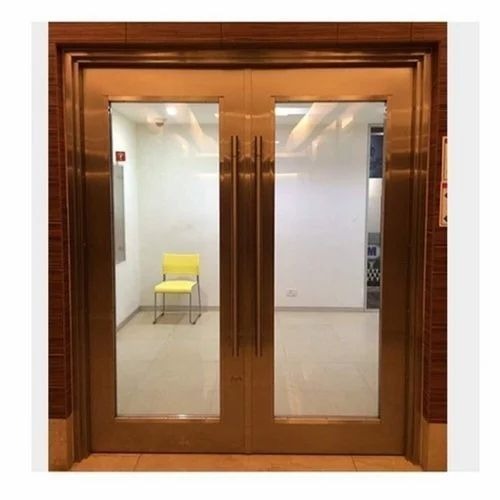 Glazed Metal Fire Rated Door