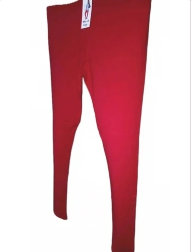 Maroon Ladies Cotton Leggings