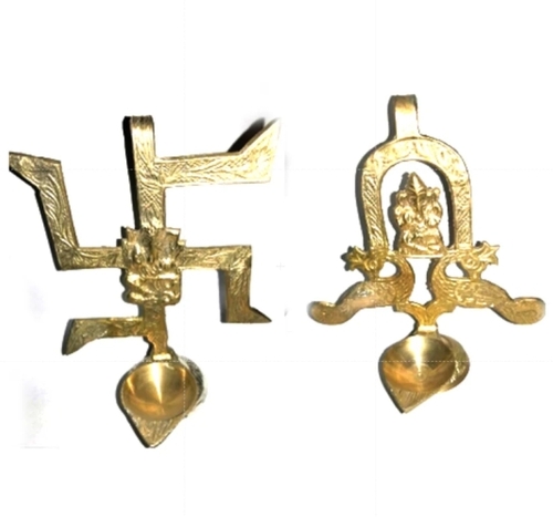 Polished Brass Ravan Diya Deep