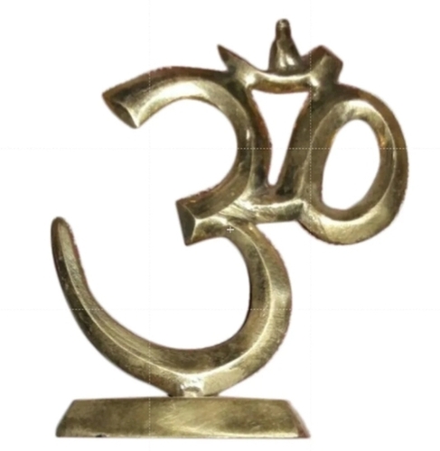Polished Om Statue