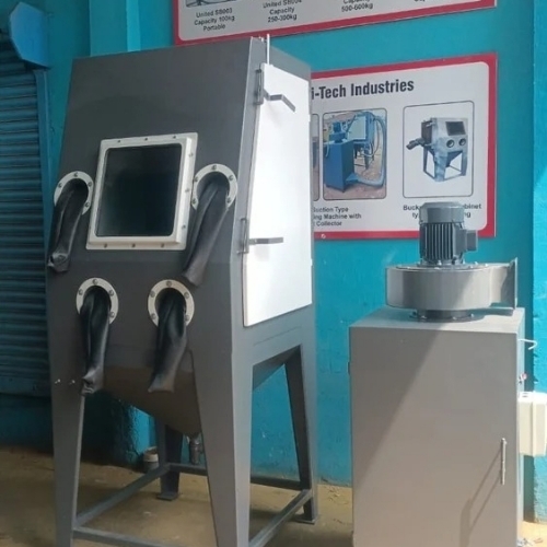 Sand Blasting Machine - Color: Gray