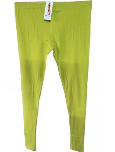 Yellow Ladies Churidar Leggings