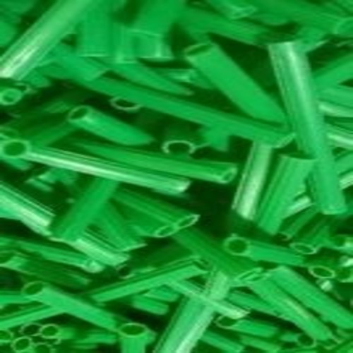 Green Plastic Flag Sticks