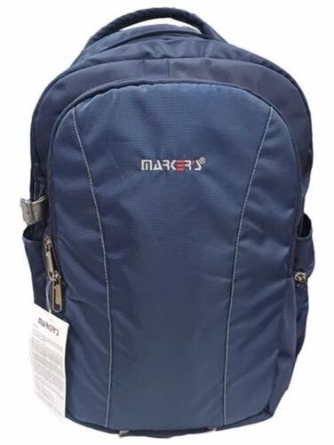 Markers Blue Polyester College Bag