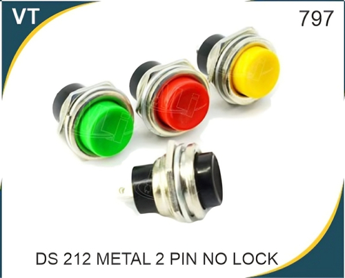Push Button Switch No Lock