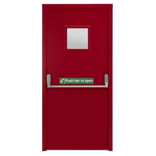 Red Fire Door