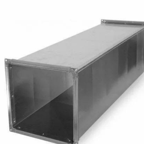 Silver Color Gi Duct