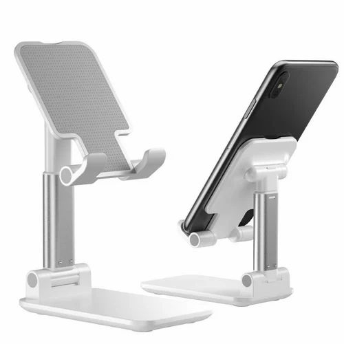 Silver Folding Mobile Stand