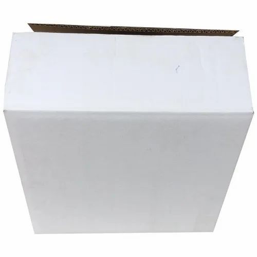 White Plain Cardboard Packaging Box