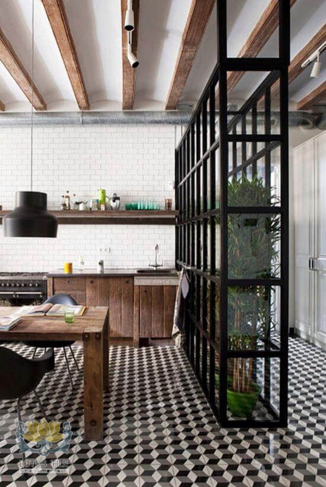 Designer Kitchen Wall Tiles - Material: Ceramic