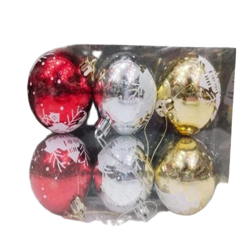 Glossy Plastic Christmas Balls