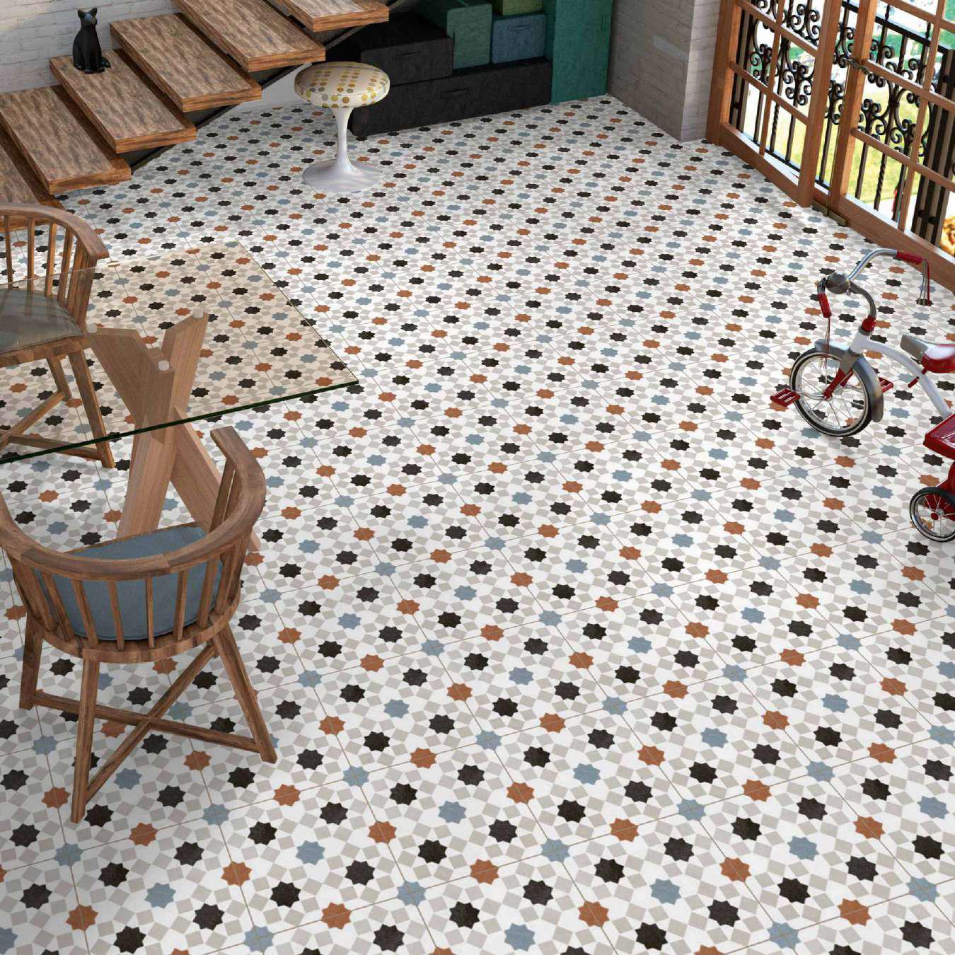Moroccan Series Porcelain Floor Tiles