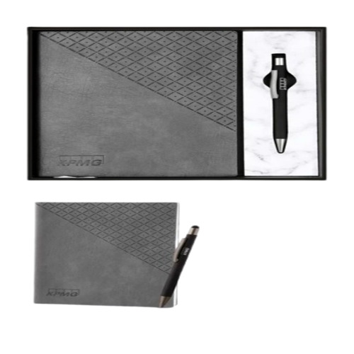 A5 Notebook And Metal Pen Gift Set