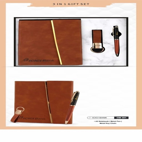 A5 Notebook Key Chain