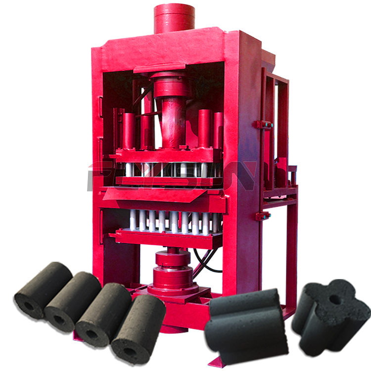 Carbonization Molding Equipment Hydraulic Molding Machine Coconut Shell Charcoal Hydraulic Briquetting Machine