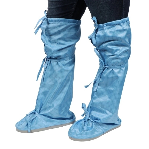 Esd Booties With Rubber Sole