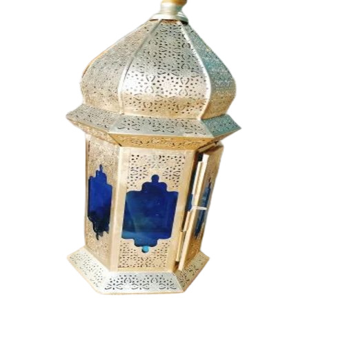 Brass Candle Lantern