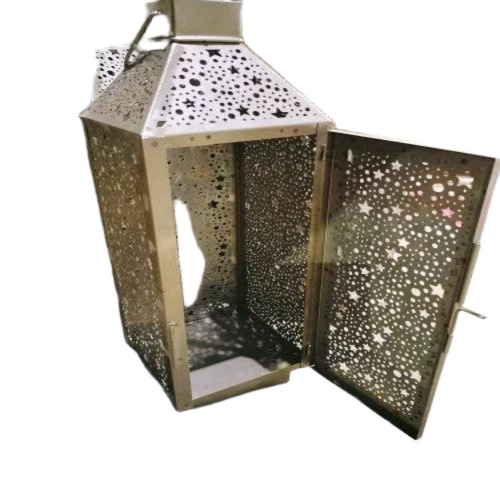 Decorative Star Iron Lantern
