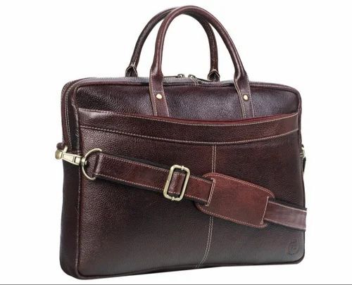 Men Genuine Leather Laptop Bag