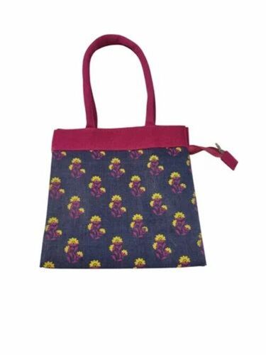 Printed Jute Carry Bags