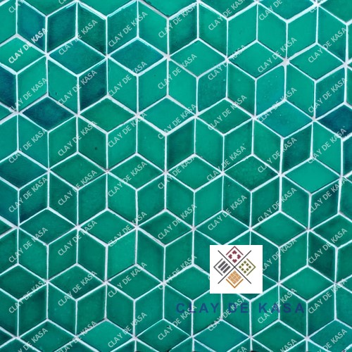 Blue Green Ceramic Tiles