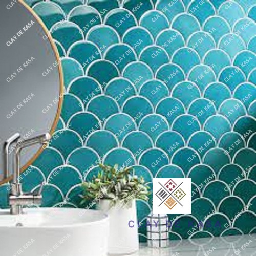 Handmade Designer Tile - Size: 12x12 Inch