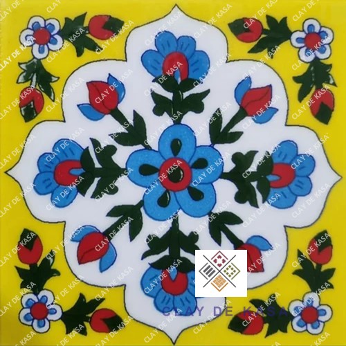 Karaikudi Handmade Tiles - Application: Wall