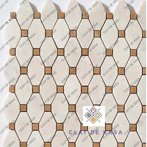 Marble Mosaic Tile - Application: Wall