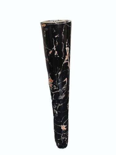 25m Black Wooden Marble Vinyl Roll