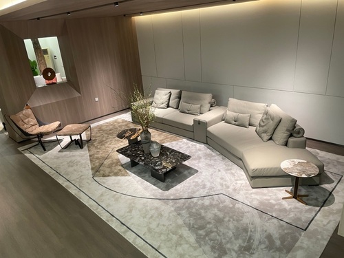 Gregory Sectional Designer Leather Sofa