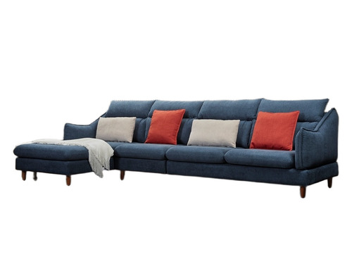 KT021 L Shape Fabric Sofa