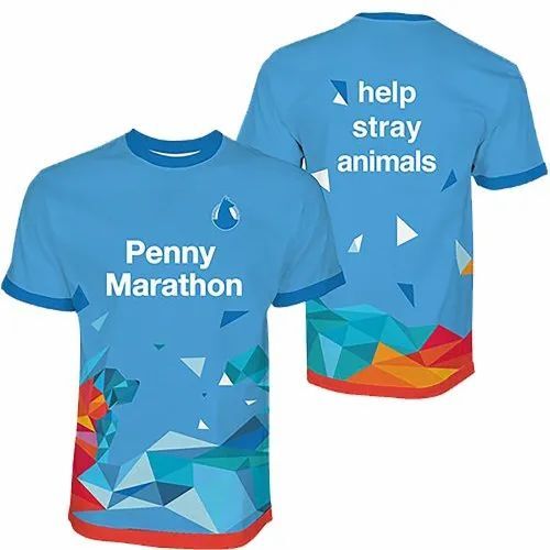 Printed Marathon T Shirt