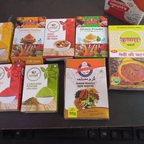 Spice Packaging Box
