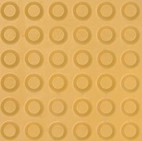 Tactile Button Metro Yellow Industrial Tile