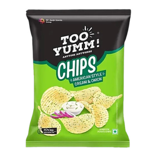 Too Yumm American Style Cream and Onion Potato Chips