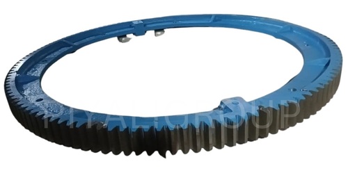 350 Tpd Girth Gear Rotary Kiln And Cooler Spares - Material: Stainless Steel