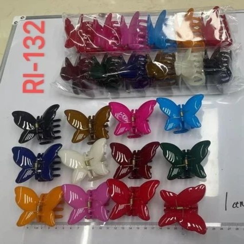 Fancy Hair Butterfly Clips