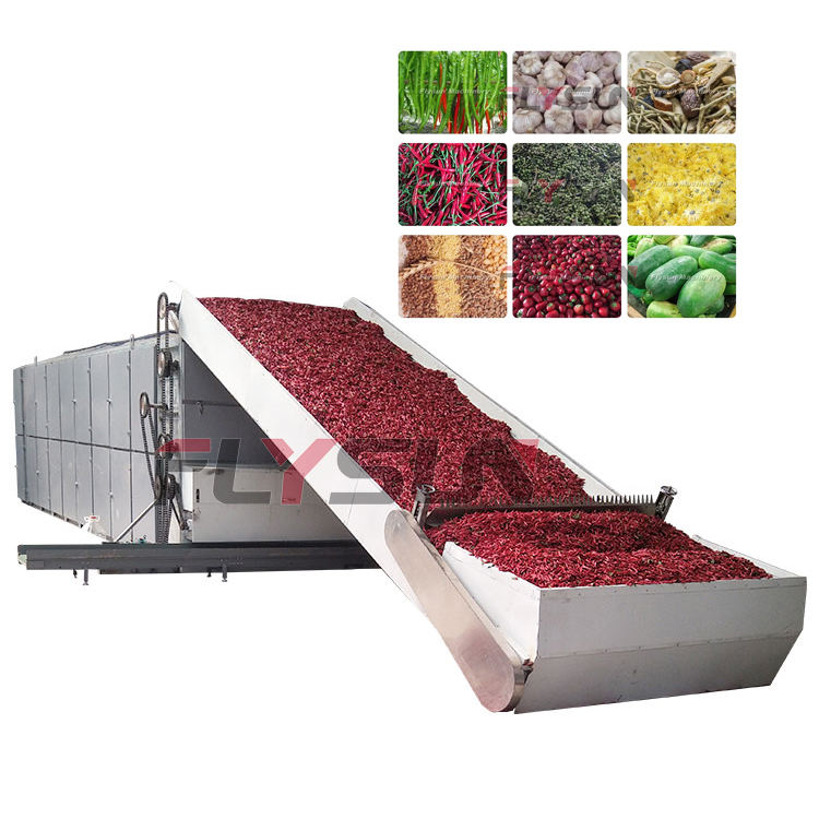 Industrial Food Dryer Dehydrator Drying Machine Herb Spice Fish Meat Fruits And Vegetables Dehydration Machines - Color: White