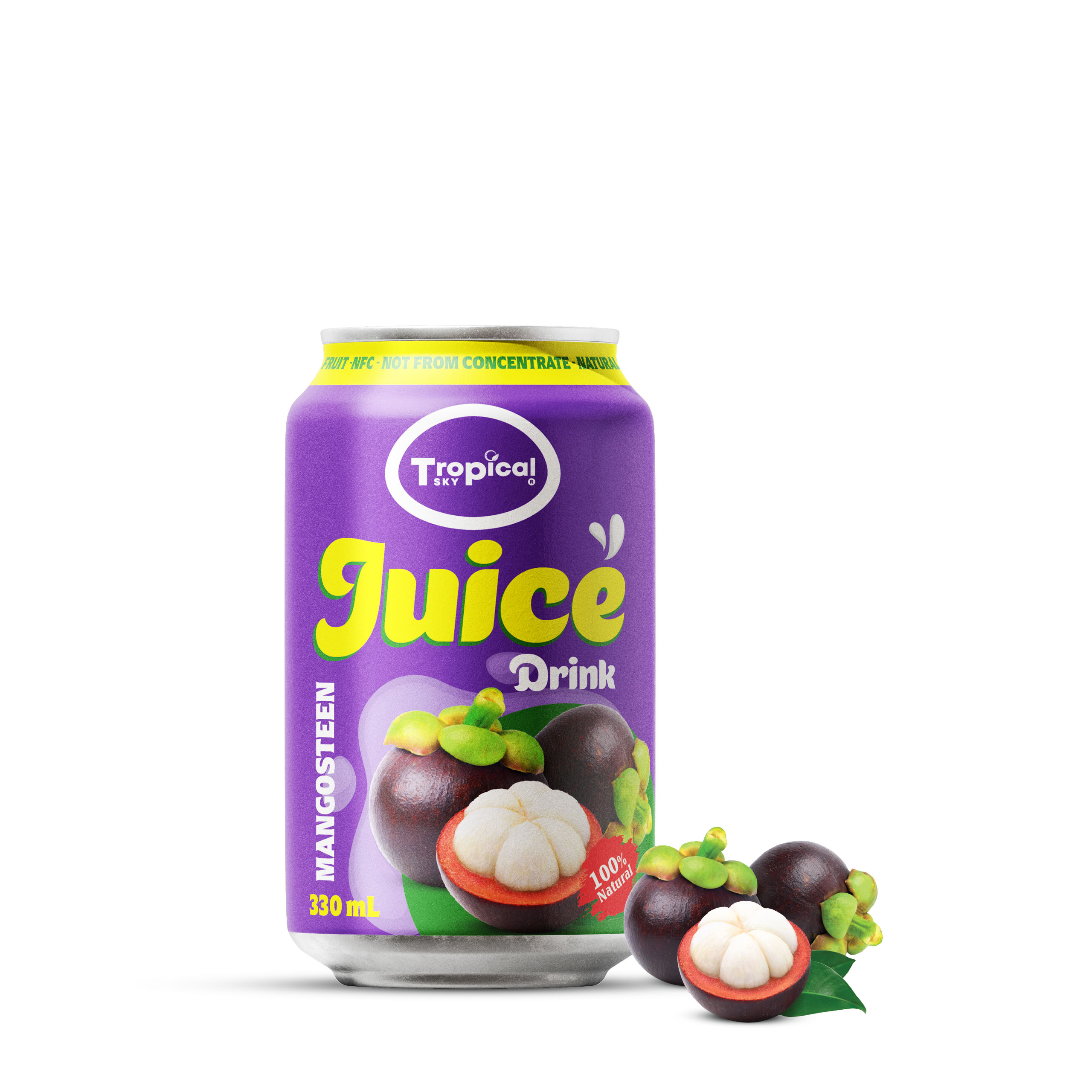 Mangosteen Juice Drink 100% Nfc - Alcohol Content (%): 0%