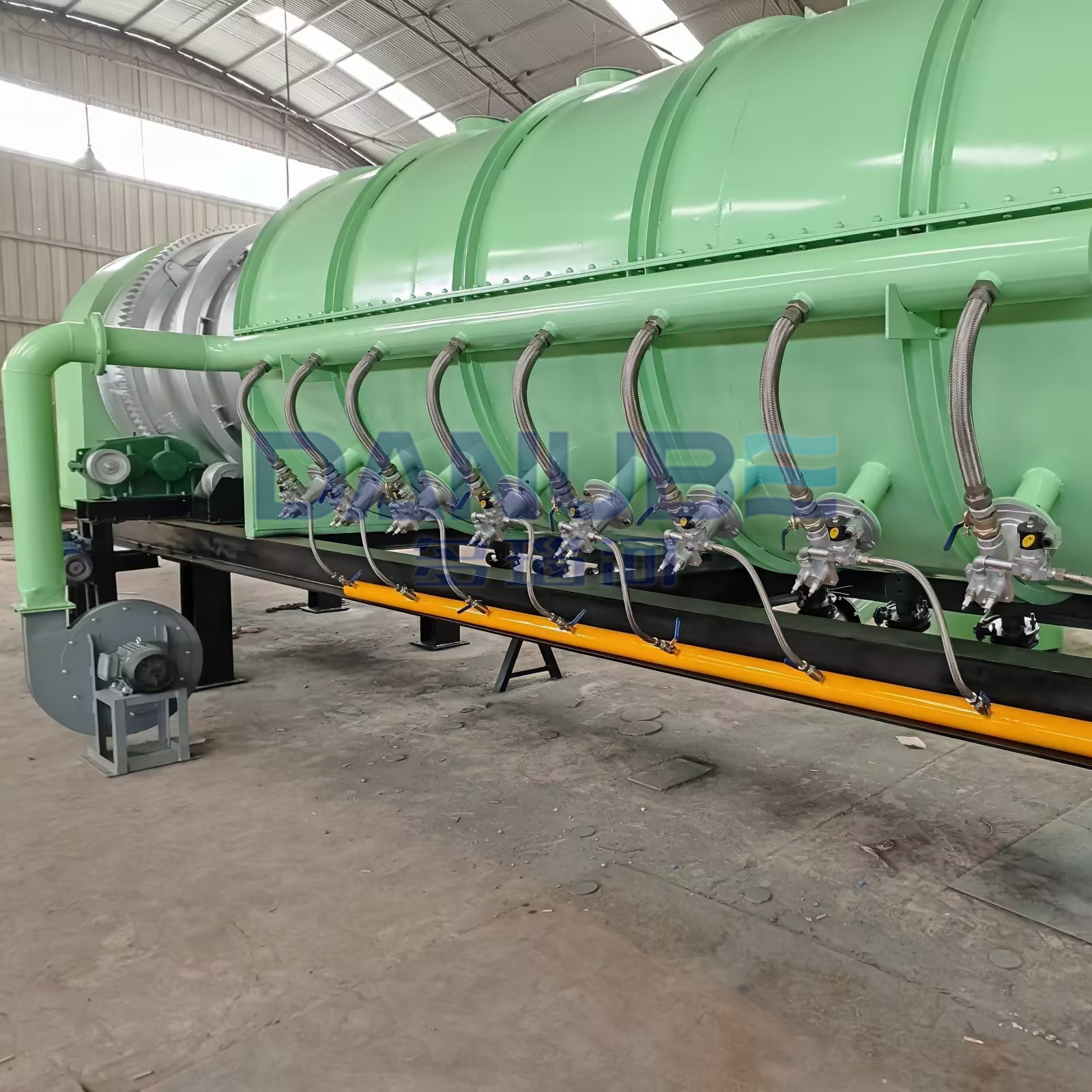 Continuous Rotary Sawdust Carbonization Furnace Bagasse Charcoal Carbonization Furnace - Capacity: 1000-3000Kg/H Can Be Customized Kg/Hr