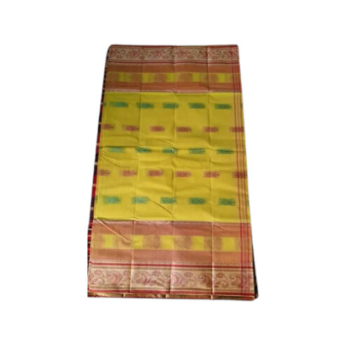 Cotton Fabric Gangaram Poor Tant Saree