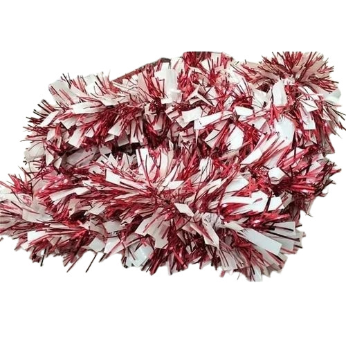 Decorative Plastic Tinsel Garland